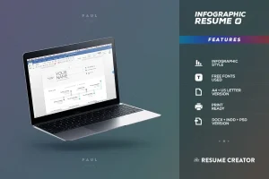Infographic Resume/Cv Volume 8