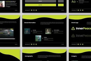 InnerPeace – Yoga & Meditation Brand Guideline