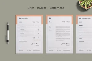 Invoice Letterhead Brief