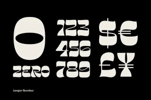 Janger – Display Font