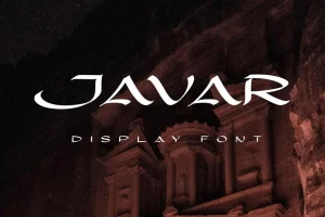 Javar – Display Font