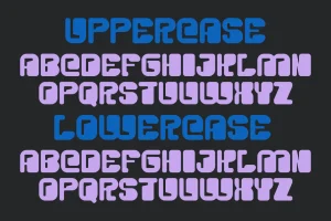 Jawbyte – Y2k Display Font