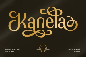 Kanela – Elegant Luxury Font