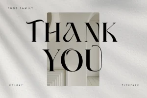 Kenoky Typeface