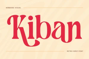 Kiban – Branding Logo Font