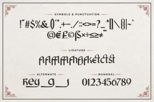 King Castle – Celtic Typeface