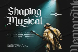 King Melody – Lettering Modern Font