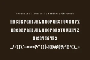 King Resmox – Western & Vintage Font
