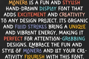 Konera Fun Display Font