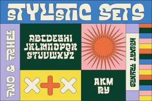 Kosnat Trunks Retro Display Typeface