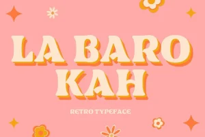 La Barokah – Retro Font