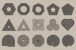Labyrinth Stamps