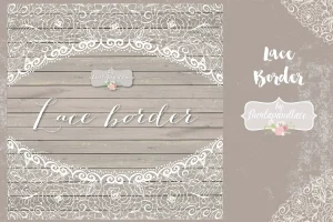 Lace border