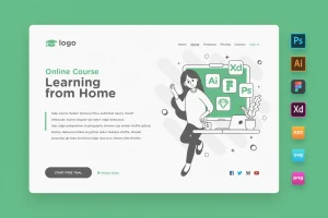 Landing Page V04 – Online Course