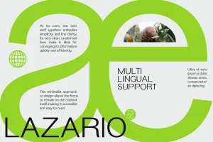 Lazario – Modern Font