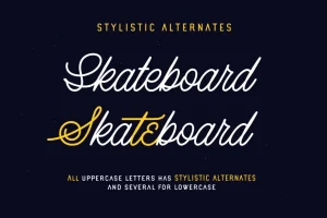 Lazy Ride Font – Script & Sans