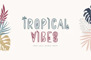 Leaflets | Decorative Font