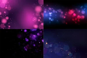Ligh Bokeh Dust Texture