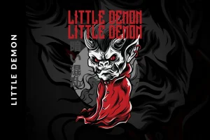 Little Demon T-Shirt Design