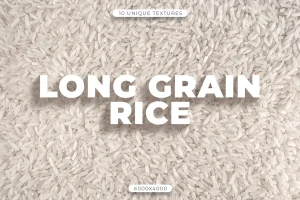 Long Grain Rice Textures