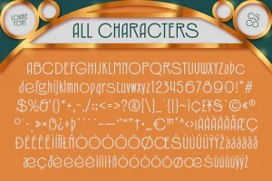 Lovnie – Art Deco Font