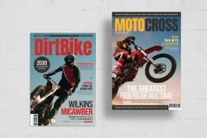 Magazine Cover Template Set