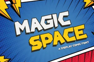 Magic Space – Display Comic Font