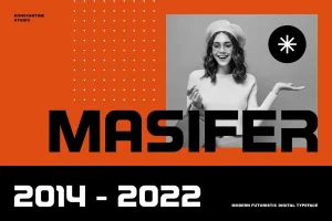 Masifer – Sporty Futuristic Fonts