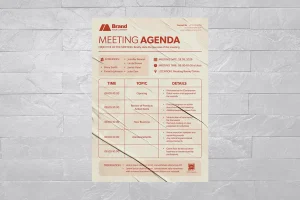 Meeting Agenda Template