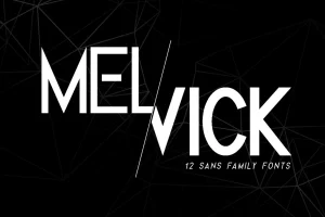 Melvick – Font Family