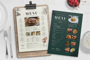 Menu Template