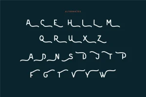 Merfolk Typeface – Retro Font