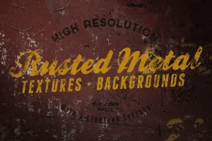 Metal Rust, Scratches and Cracks Backgrounds