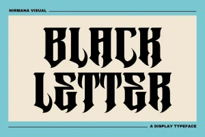Metrim – Logo Font