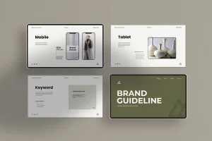 Minimal Brand Guideline Presentation Template