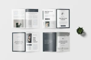 Minimalist eBook / Workbook Template