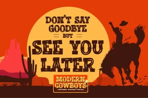 Modern Cowboys – Cartoonist Western  Typeface