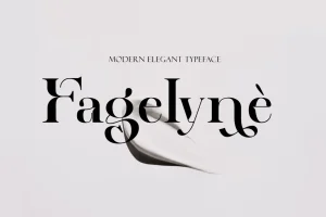 Modern Elegant Font – Fagelyne