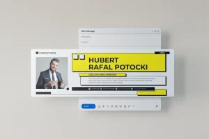Modern Email Header