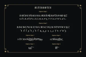 Mokgech Typeface
