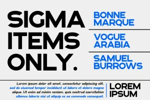 Monalqo – A Modern Sans Serif Font