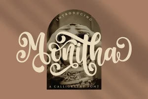 Monitha – Script Font