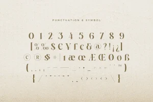 Montainous – Old Retro Vintage Font