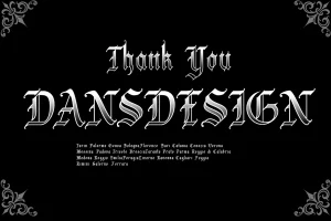 Monteng Modern Blackletter Font