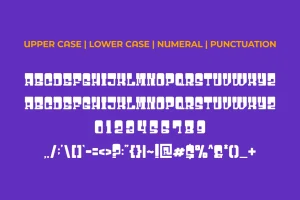Moren Emano – Game & Space Font