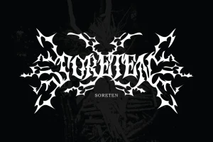 Morse – Black Metal Font