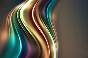 Multicolored Chrome Abstract Backgrounds