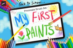 My First Paints Procreate Brushes
