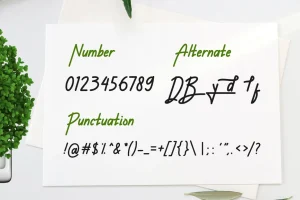 Nayuki Bentyahi – Handwritten Font