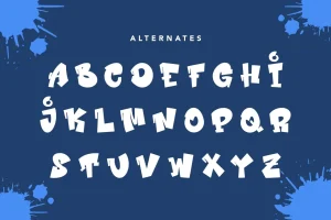 Neon Ring – Graffiti Display Font